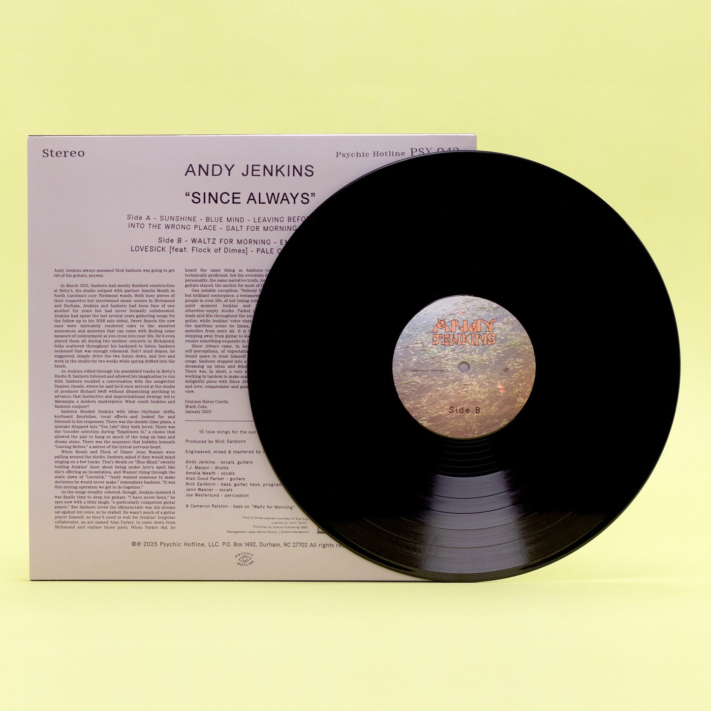 Andy Jenkins - Since Always (LP)