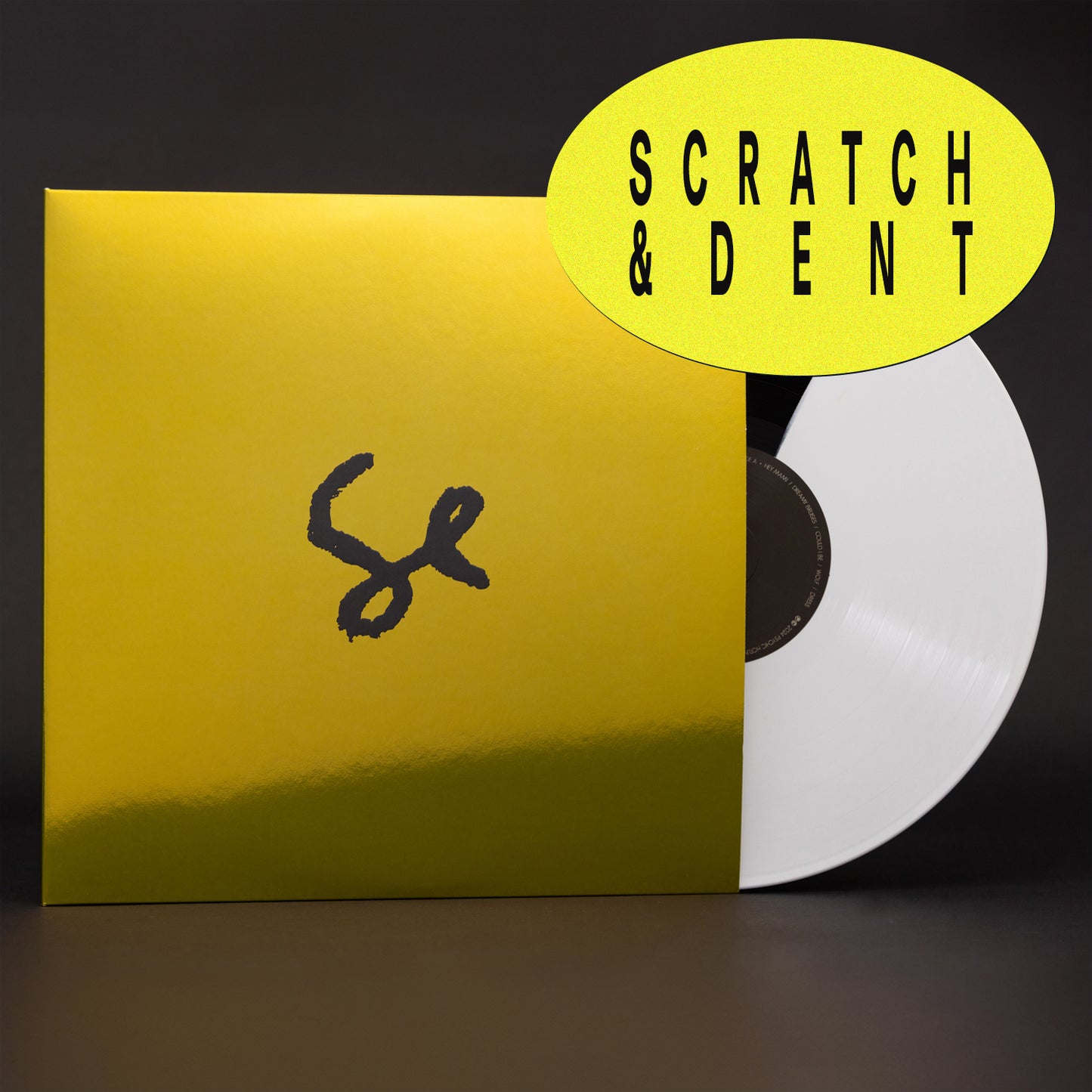 Sylvan Esso - Sylvan Esso (10 Year Anniversary Edition) (Black & White Split 2LP) (SCRATCH & DENT)