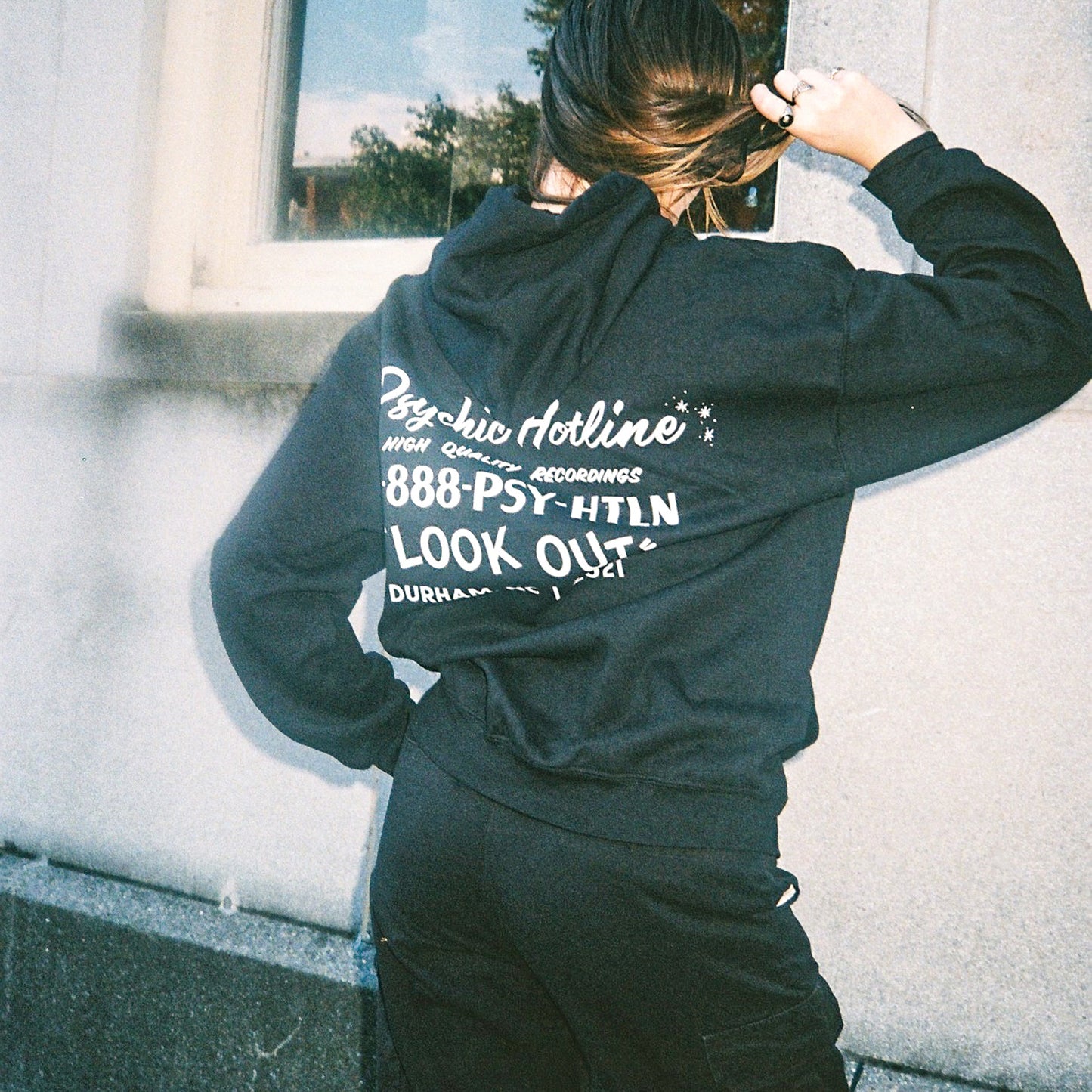 Psychic Hotline - Hand-Lettered Hoodie