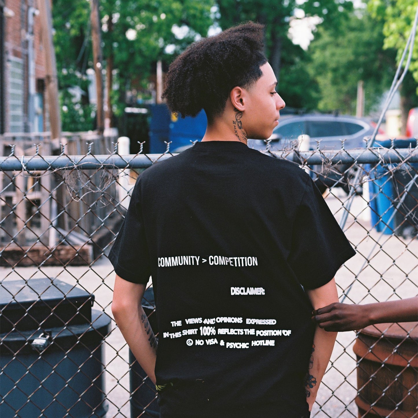 No Visa x Psychic Hotline - Limited Edition Shirt