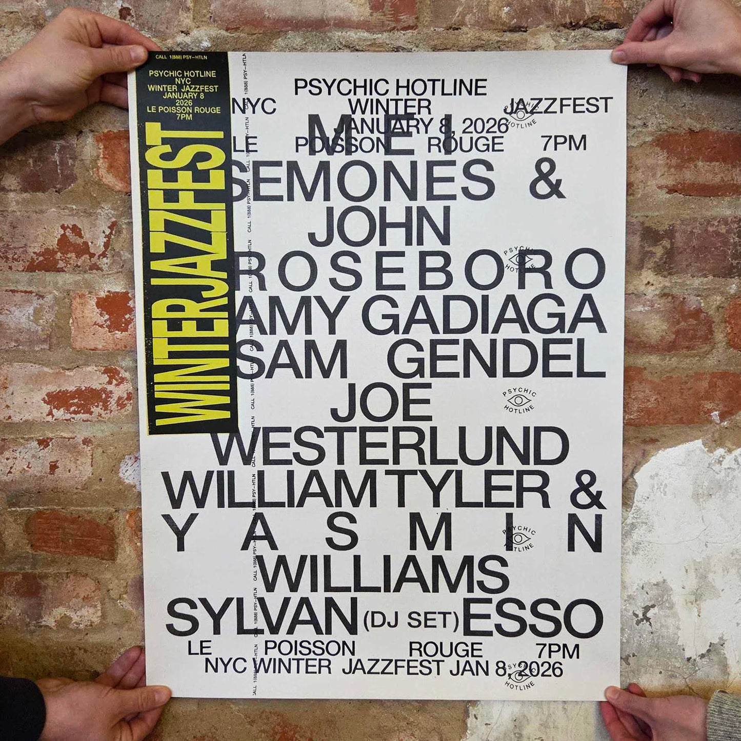 Winter Jazzfest 2026 Poster