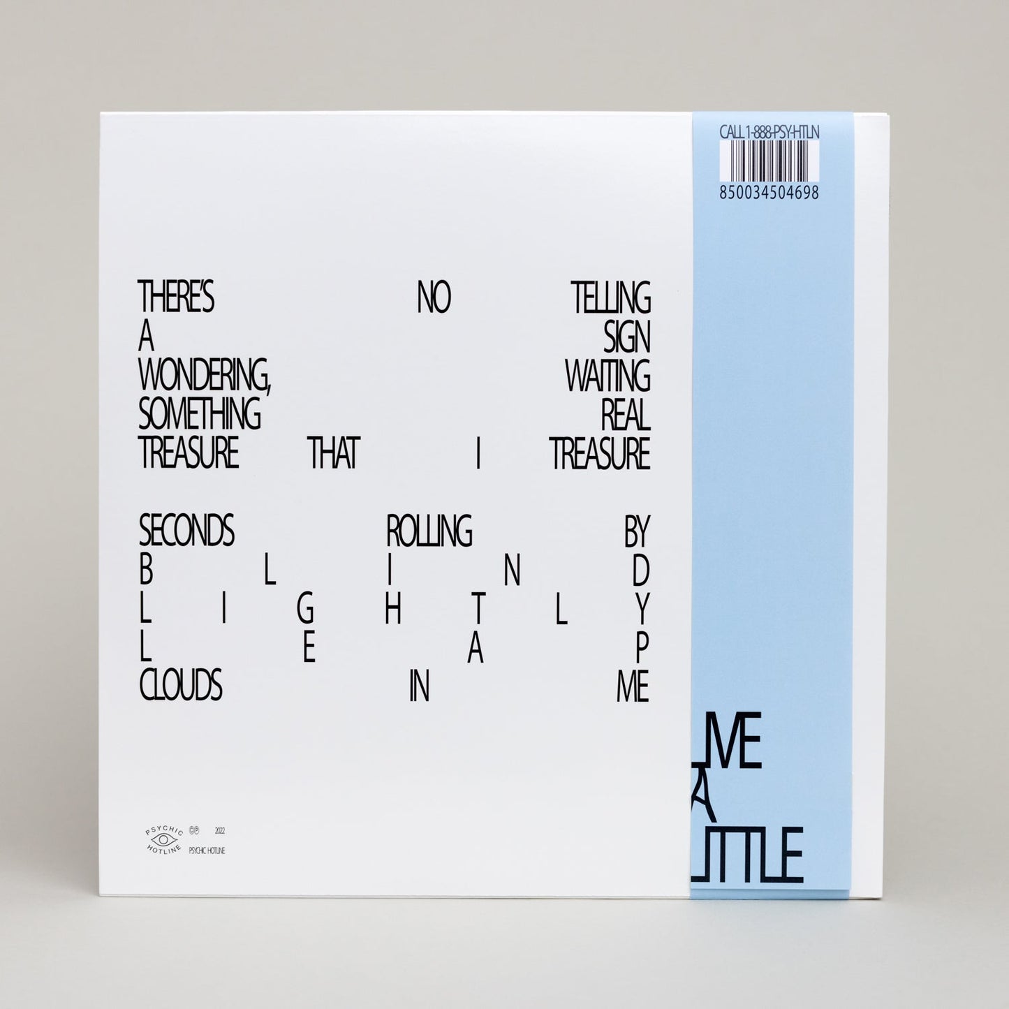Sam Gendel and Antonia Cytrynowicz - LIVE A LITTLE (Sky Blue LP)