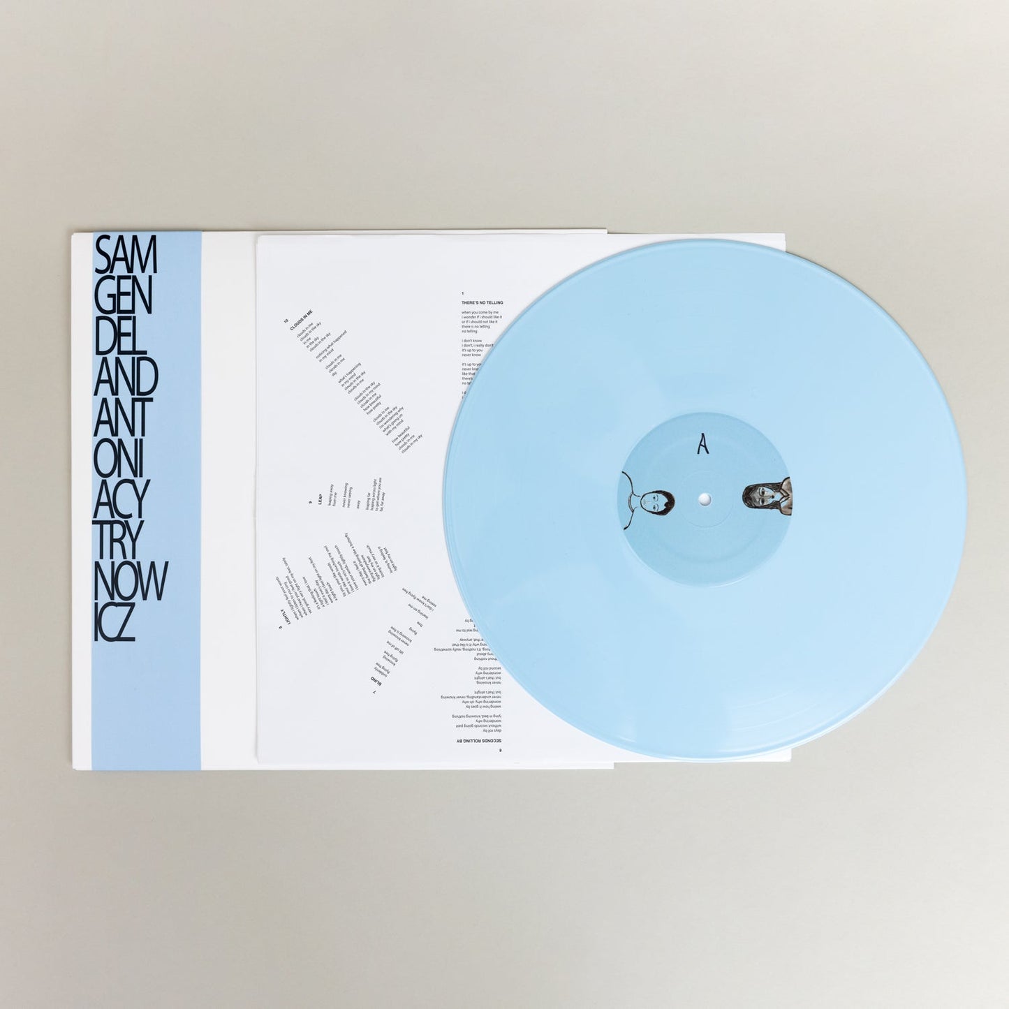 Sam Gendel and Antonia Cytrynowicz - LIVE A LITTLE (Sky Blue LP)