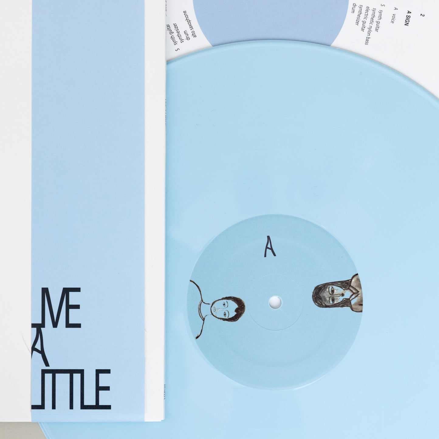 Sam Gendel and Antonia Cytrynowicz - LIVE A LITTLE (Sky Blue LP)