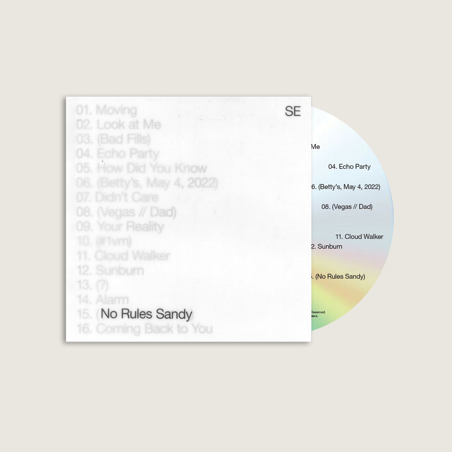 Sylvan Esso - No Rules Sandy (CD)