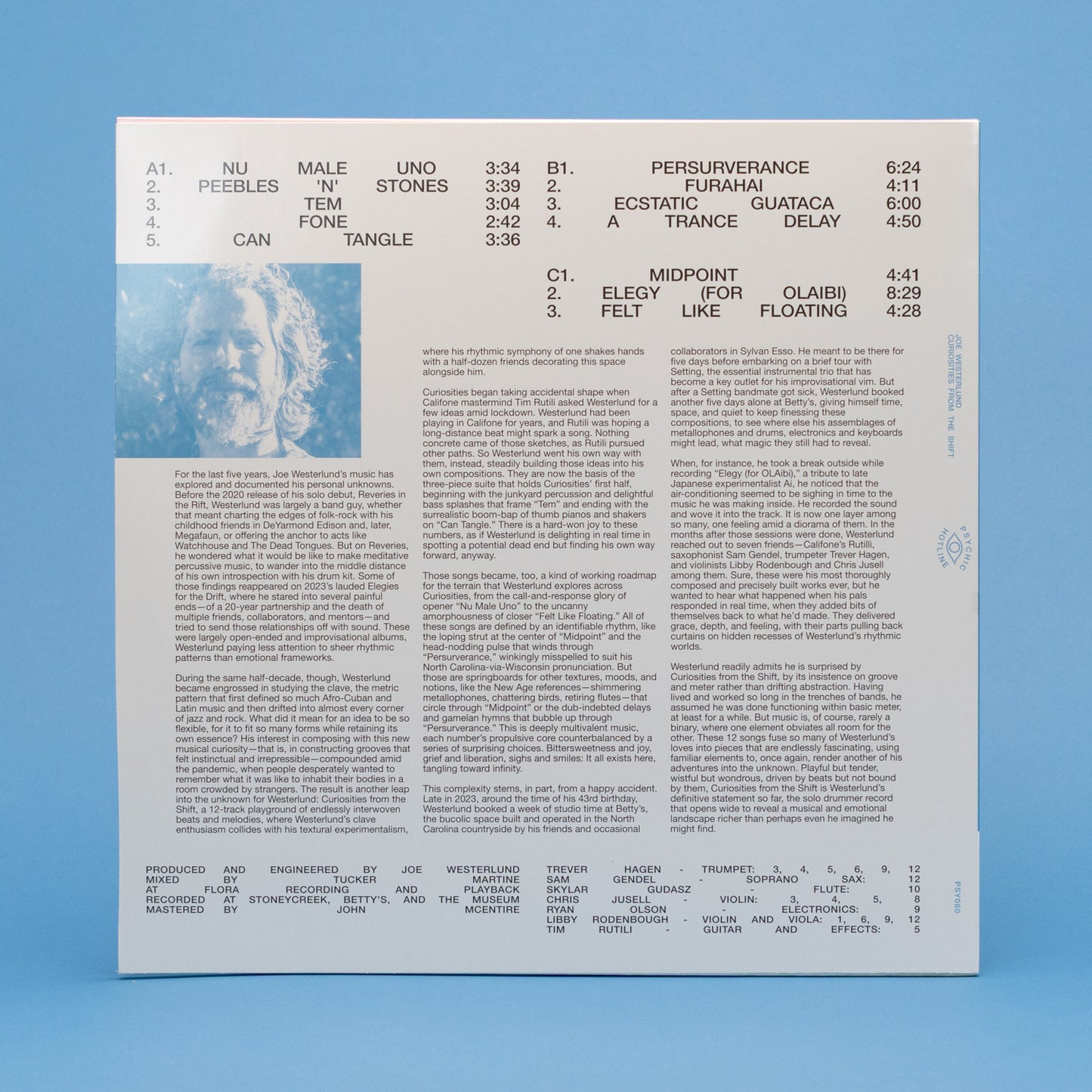 Joe Westerlund - Curiosities from the Shift (2LP)