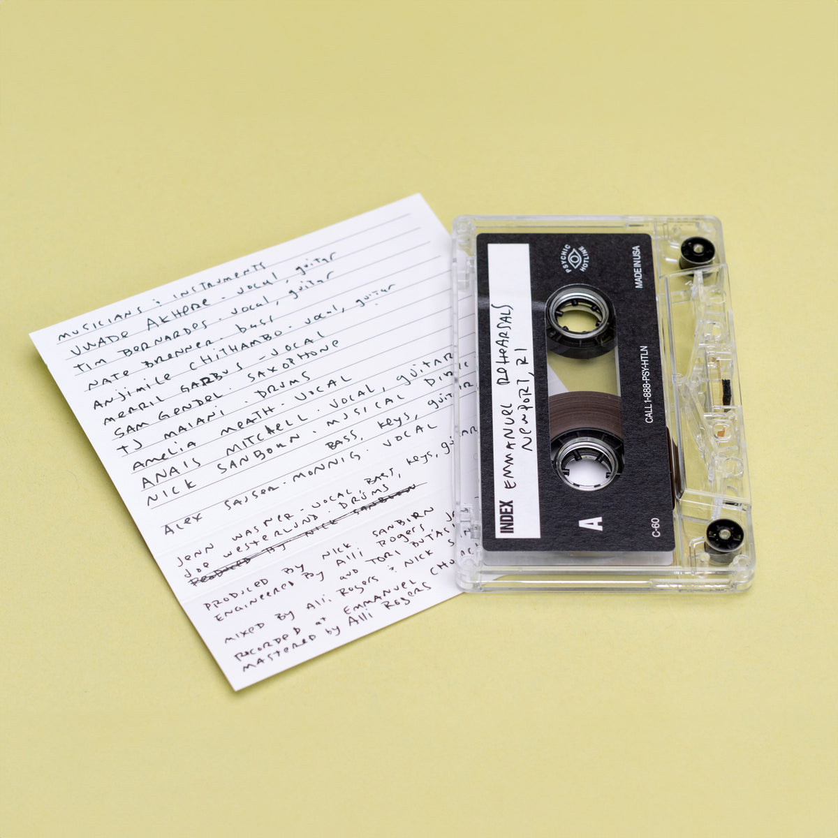 Various Artists - Emmanuel Rehearsals - Newport, RI (Cassette)