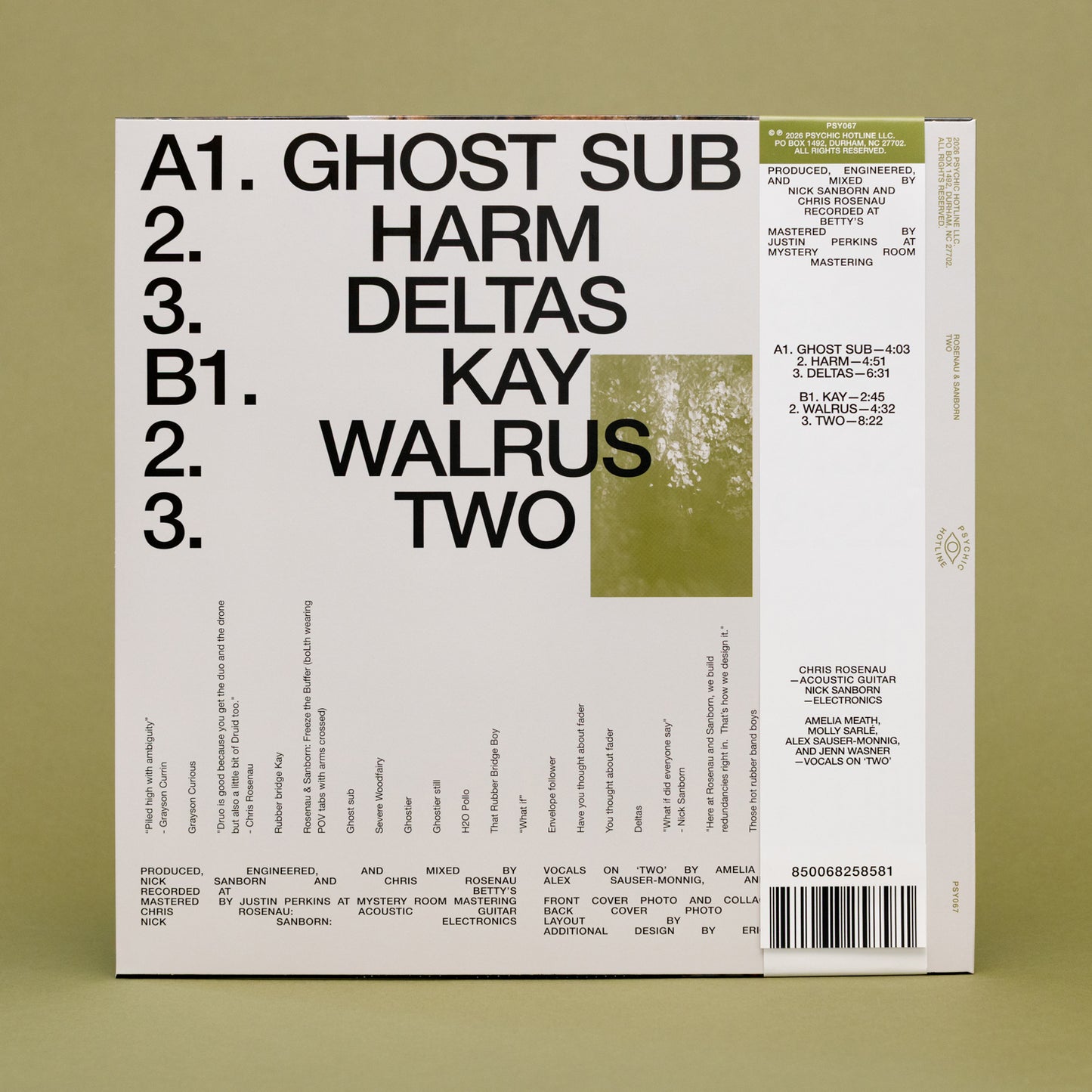 Rosenau & Sanborn - Two (LP)