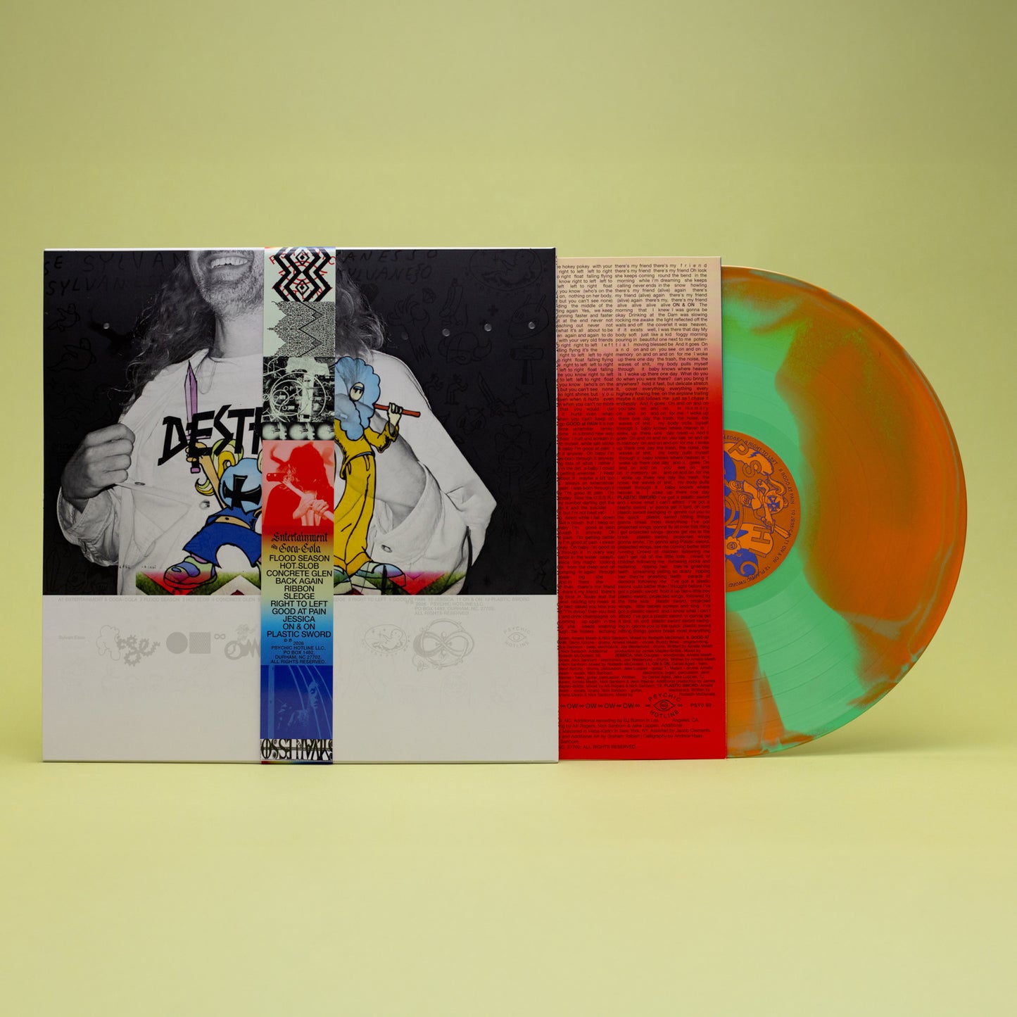 Sylvan Esso - Ow ∞ (Puke Cammo LP)