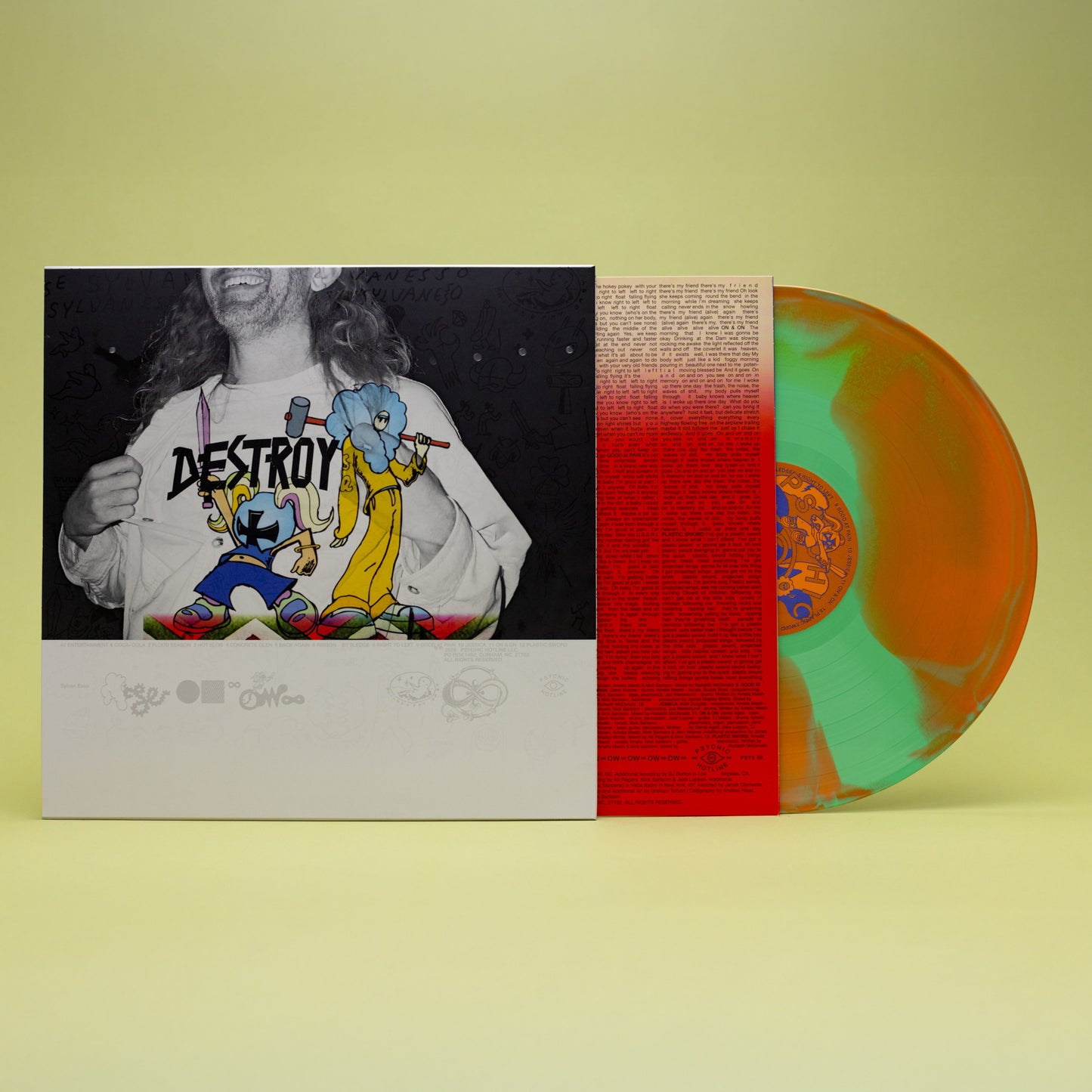 Sylvan Esso - Ow ∞ (Puke Cammo LP)