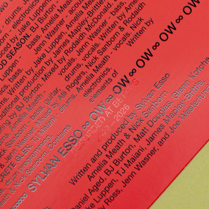 Sylvan Esso - Ow ∞ (LP)
