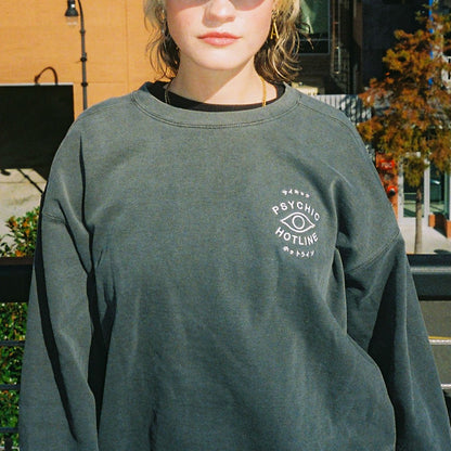 Psychic Hotline x Frue - Katakana Crewneck Sweatshirt