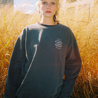 Psychic Hotline x Frue - Katakana Crewneck Sweatshirt