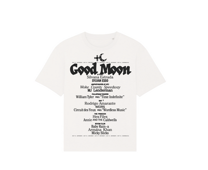 Good Moon White Lineup Shirt