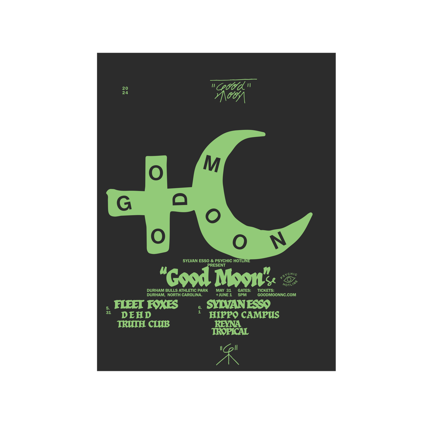 Good Moon Poster (Signed)