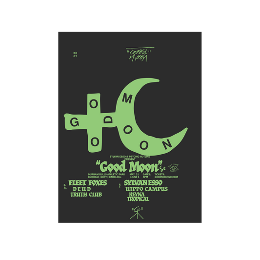 Good Moon Poster (Signed)