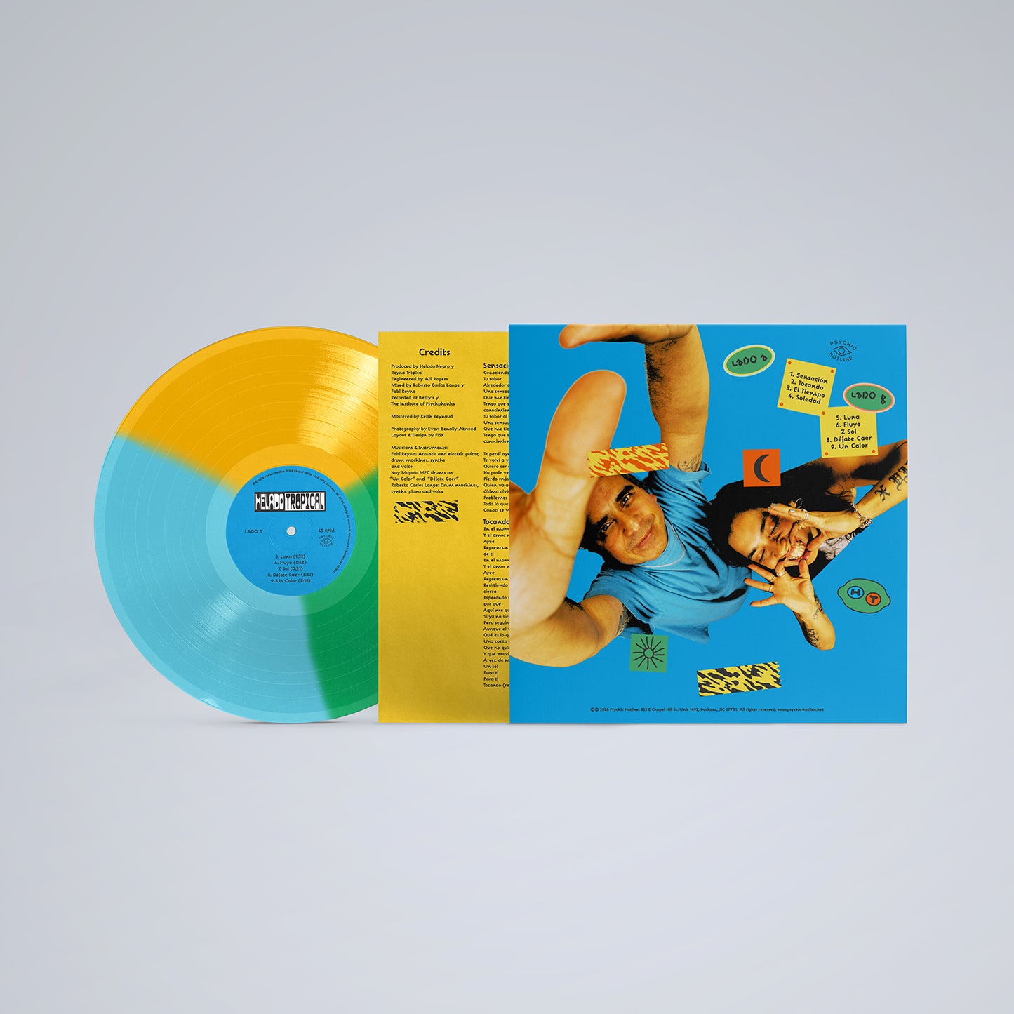 Helado Tropical - Helado Tropical (Celestial Trio LP)