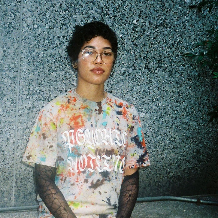 Psychic Hotline - Splatter Dye Shirt