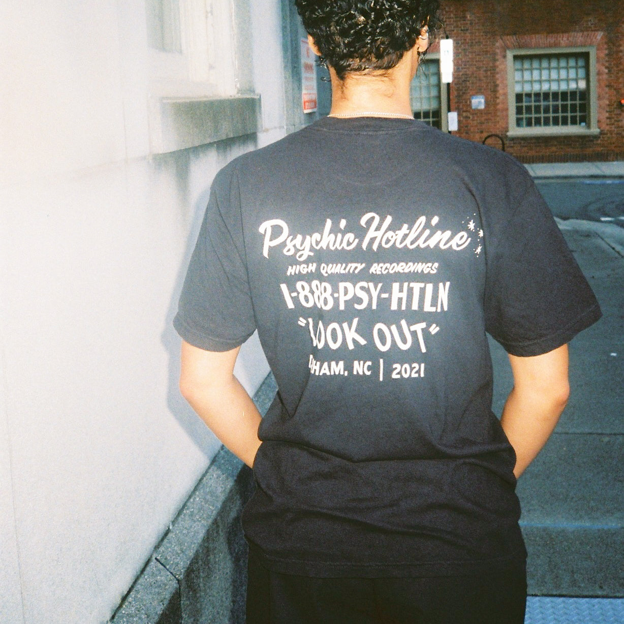 Psychic Hotline - Hand-Lettered Shirt