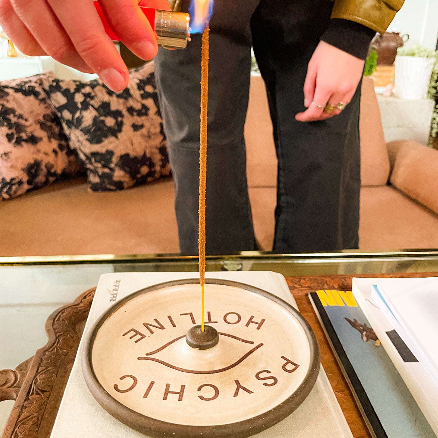 Psychic Hotline Incense Burner