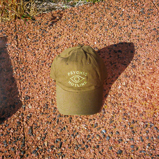 Psychic Hotline - Dad Hat (Olive)