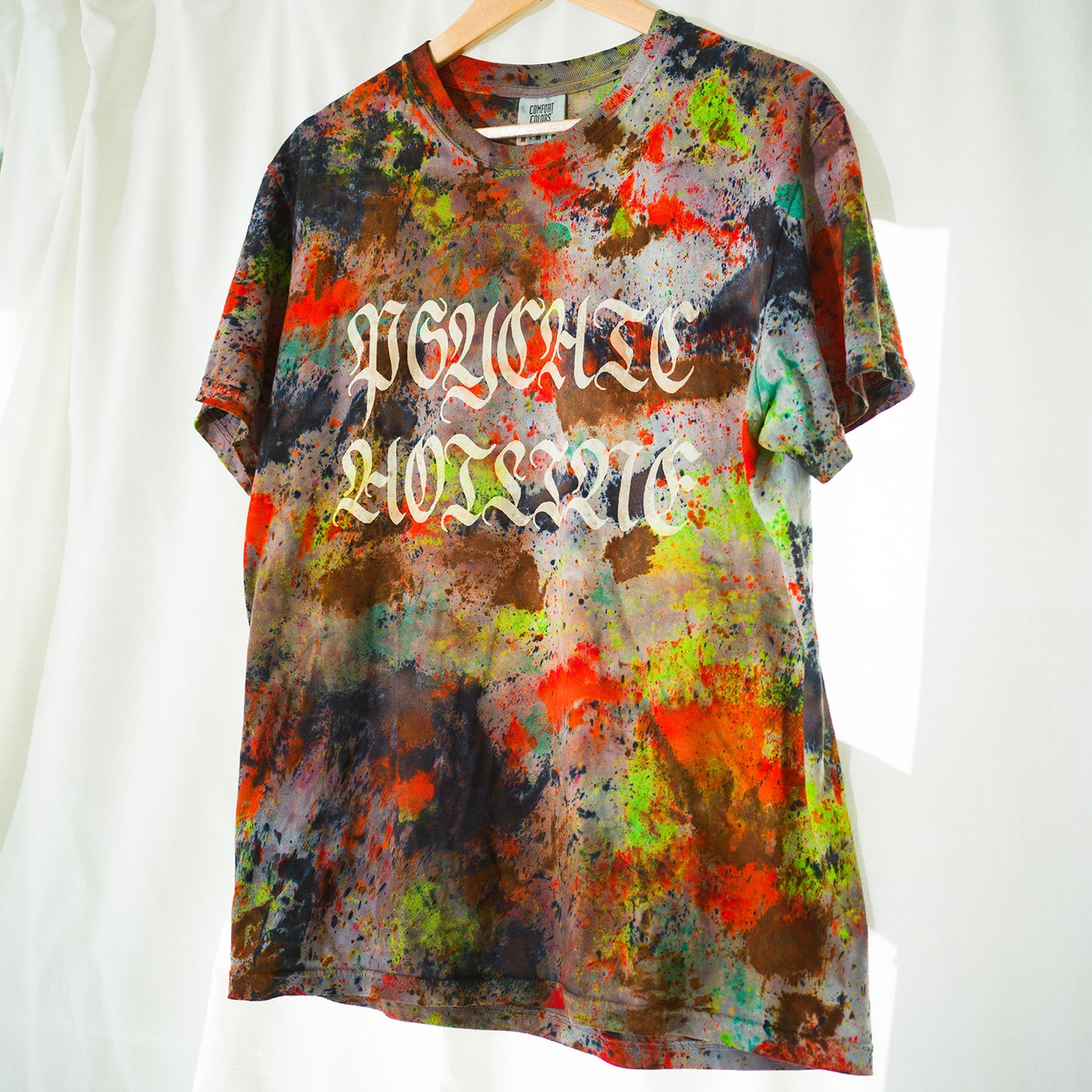 Psychic Hotline - Splatter Dye Shirt