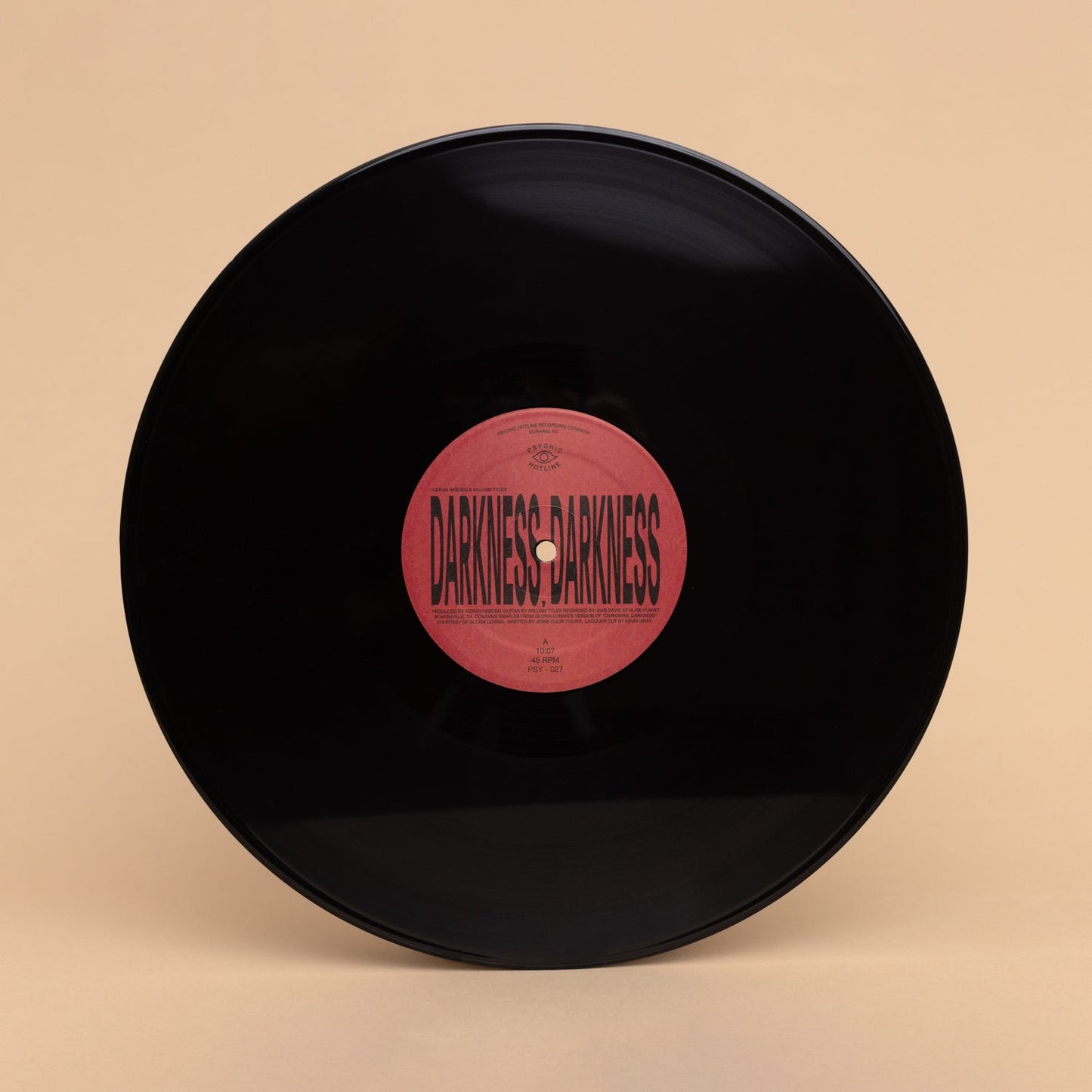 Kieran Hebden & William Tyler - Darkness, Darkness / No Services (12")
