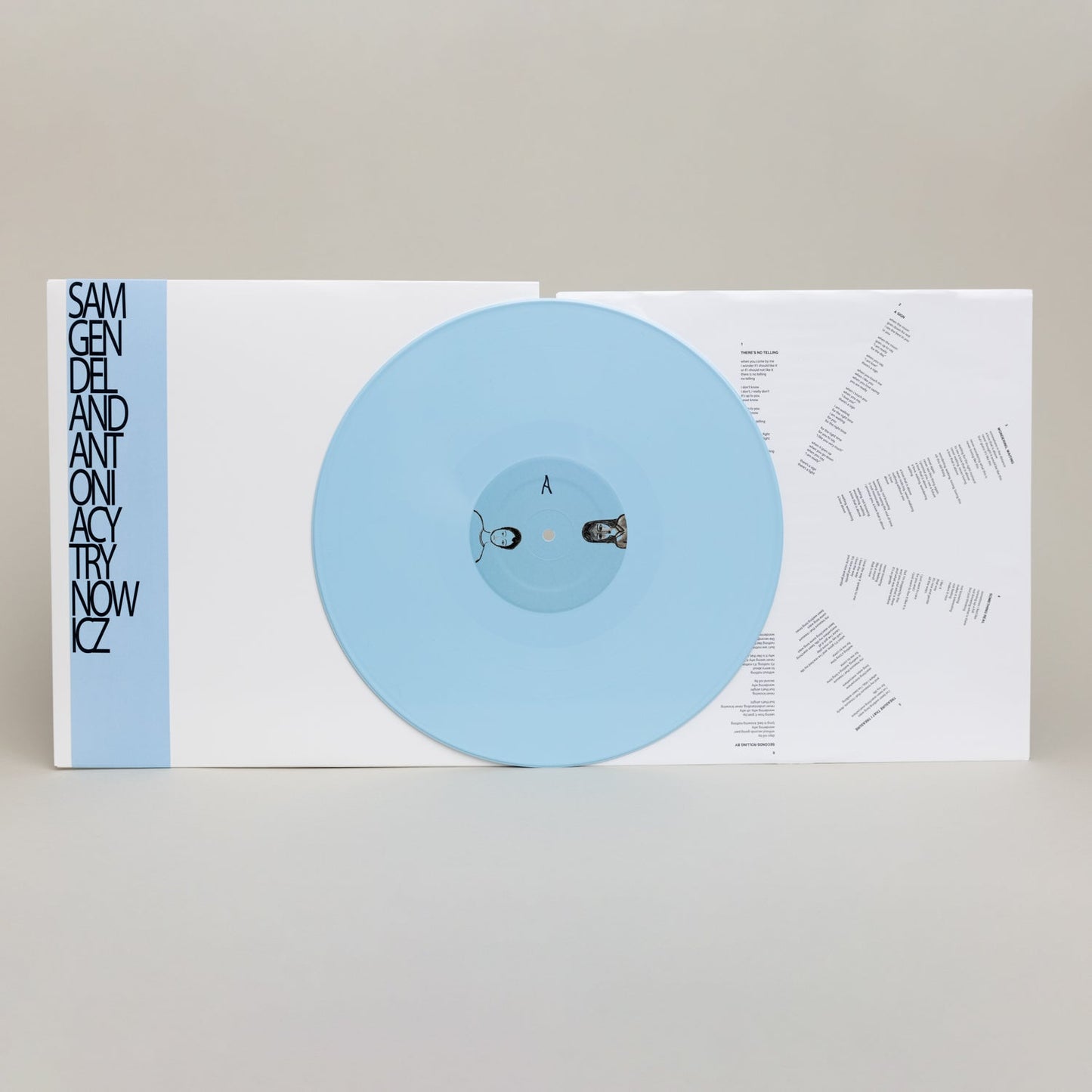 Sam Gendel and Antonia Cytrynowicz - LIVE A LITTLE (Sky Blue LP)