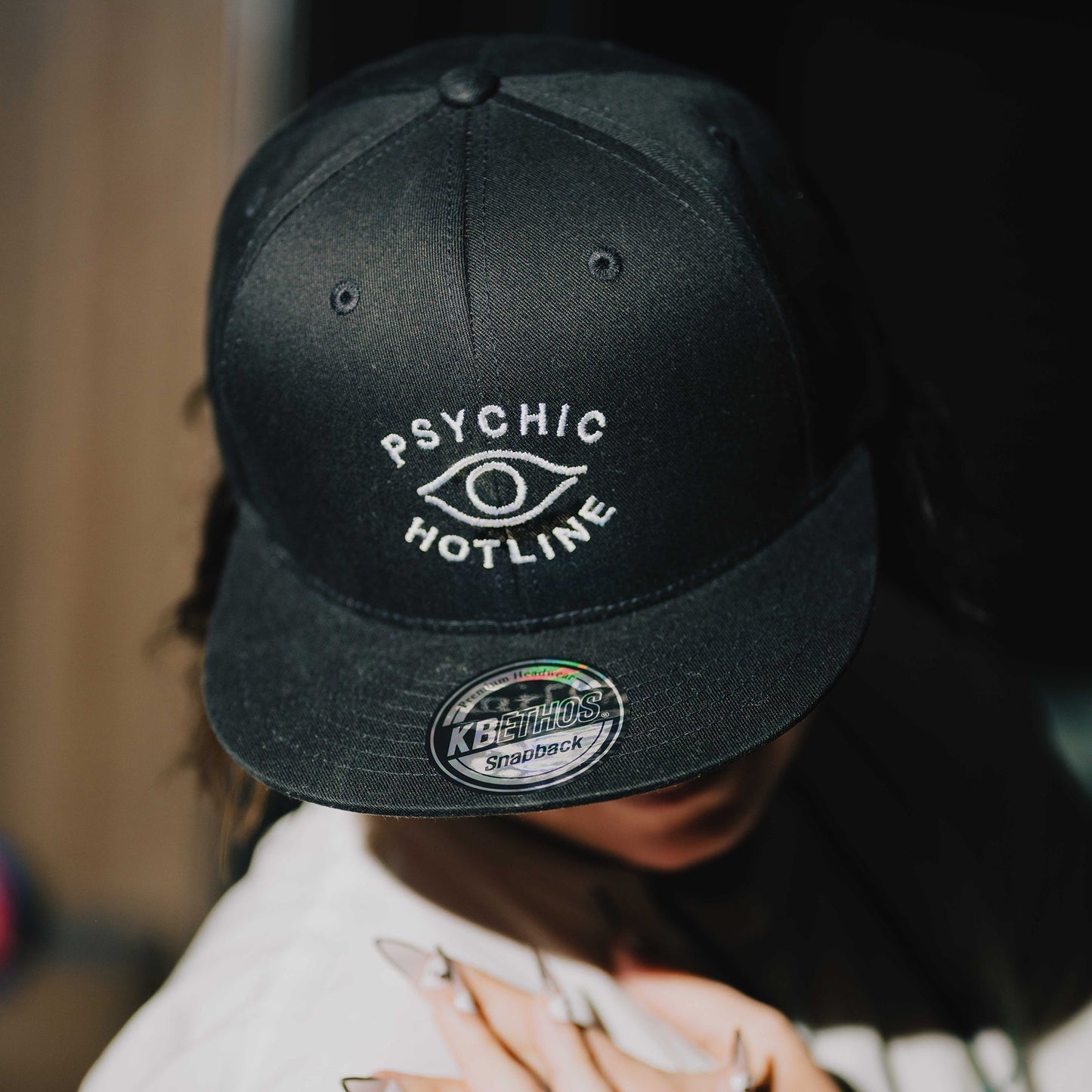 Psychic Hotline - Logo Flat Brim Hat