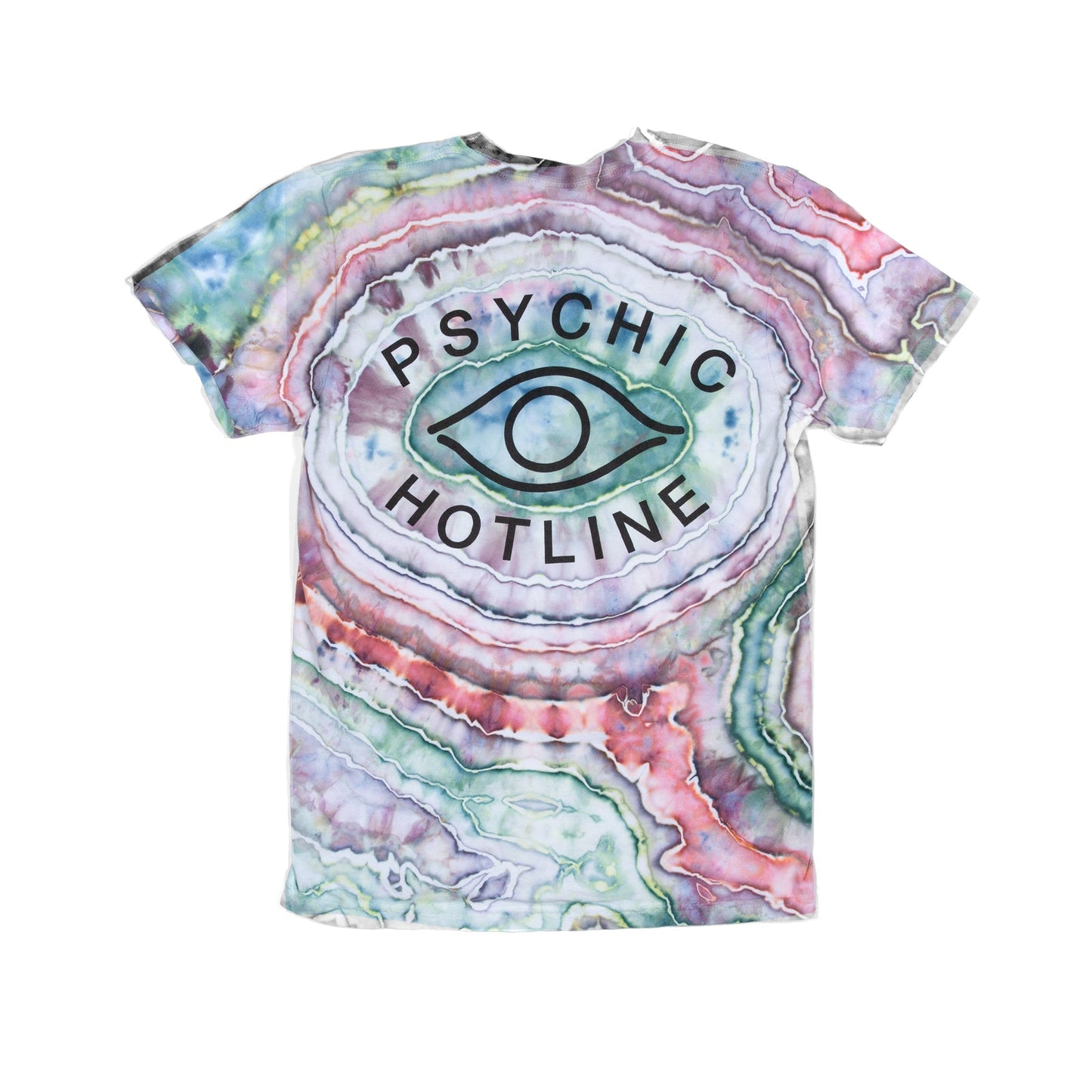 Psychic Hotline - Ice Dye Shirt