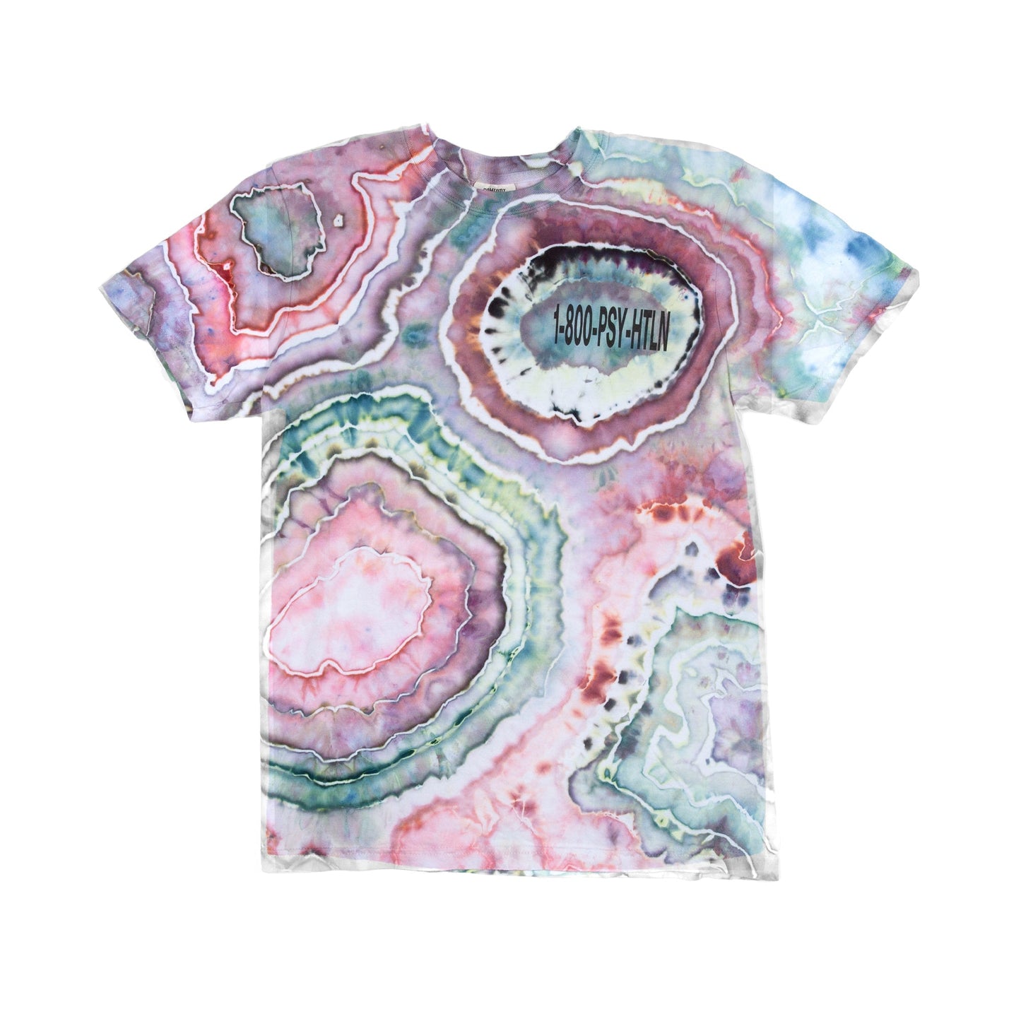 Psychic Hotline - Ice Dye Shirt