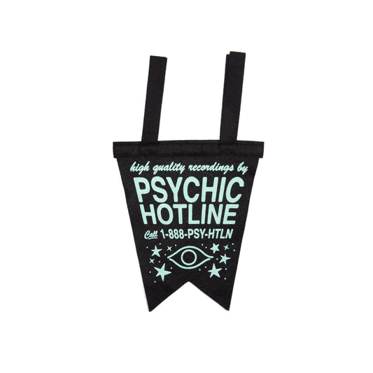 Psychic Hotline - Glow-in-the-Dark Pennant