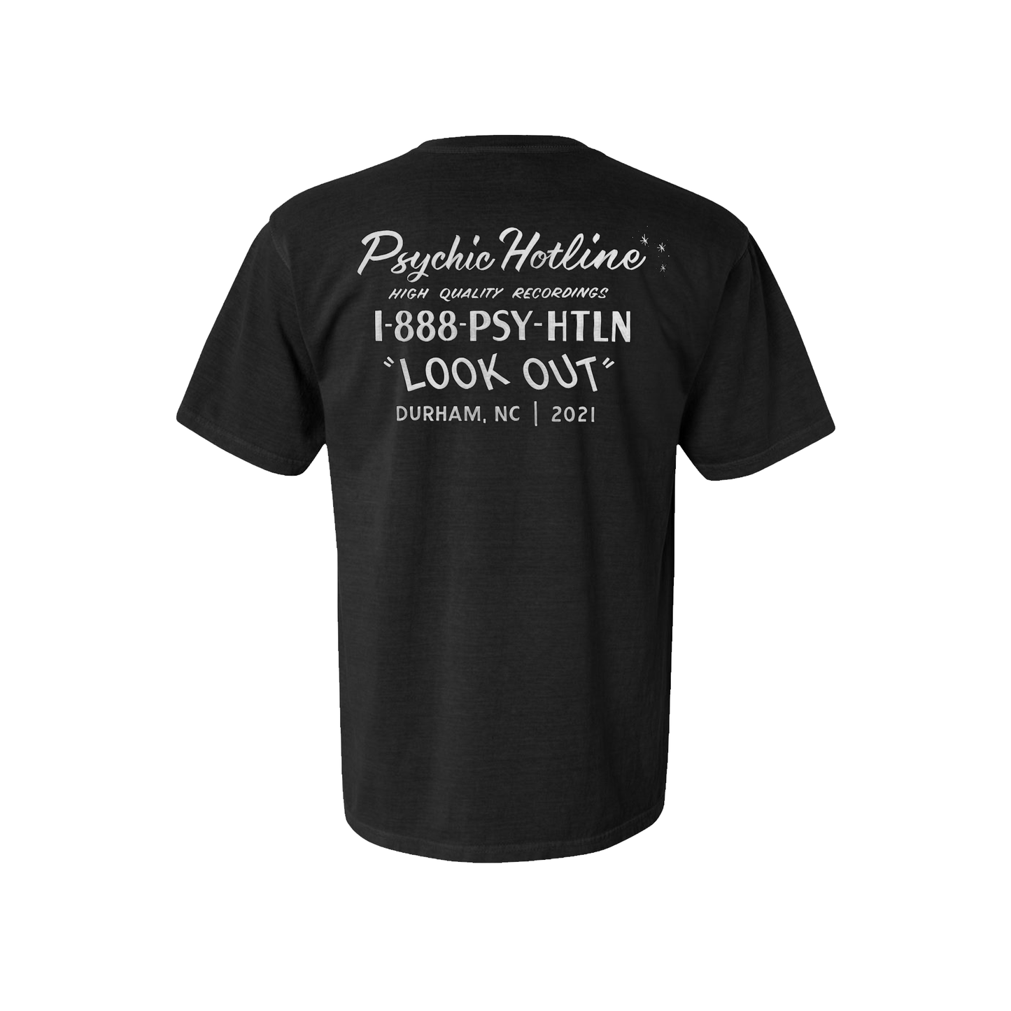 Psychic Hotline - Hand-Lettered Shirt