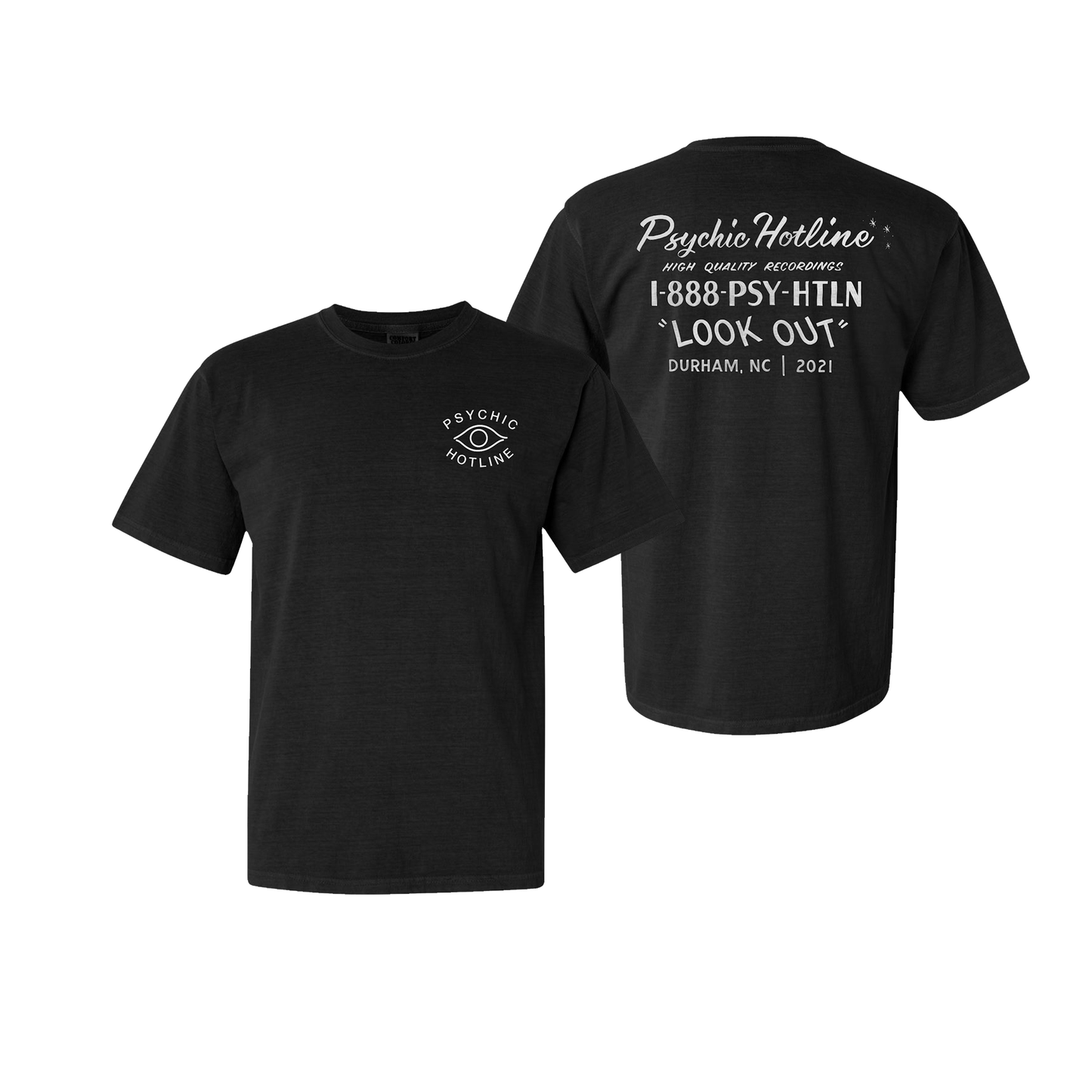 Psychic Hotline - Hand-Lettered Shirt